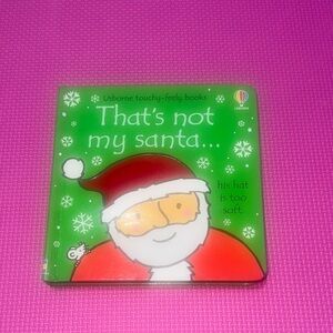 Usborne touchy-feely book- That's Not My Santa Book